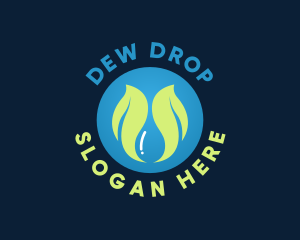 Fresh Water Drop logo design