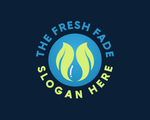 Fresh Water Drop logo design