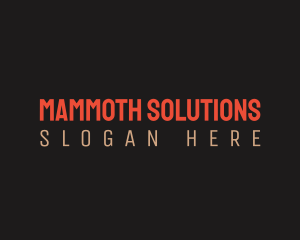 Strong Business Solutions logo design