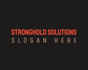 Strong Business Solutions logo design