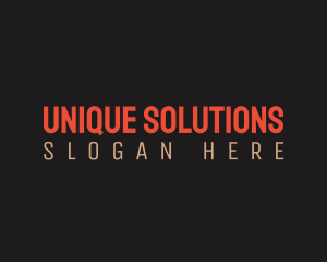 Strong Business Solutions logo design