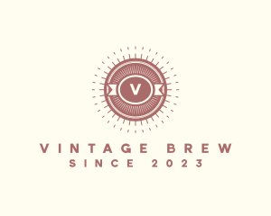 Retro Hipster Vintage logo design