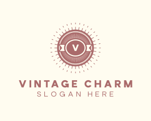 Retro Hipster Vintage logo design