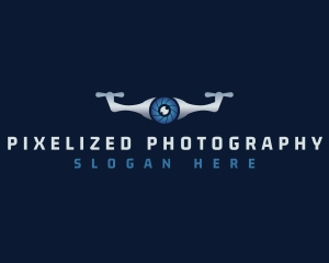 Drone Aerial Camera logo design