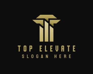 Elegant Bar Towers logo design