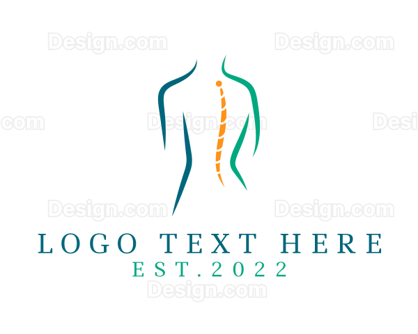 Chiropractor Treatment Clinic Logo