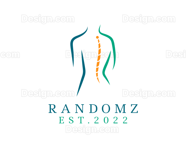 Chiropractor Treatment Clinic Logo