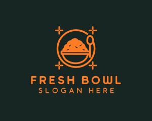 Rice Bowl Breakfast logo design