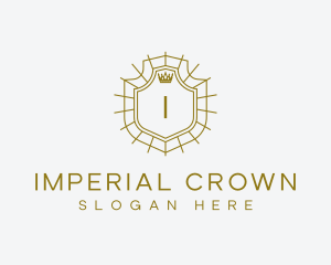 Imperial Crown Shield logo design