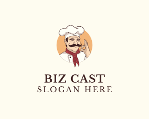 Italian Chef Restaurant Logo