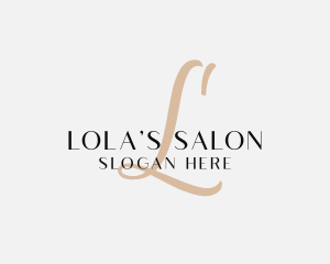 Feminine Skin Care Cosmetics Salon  logo design