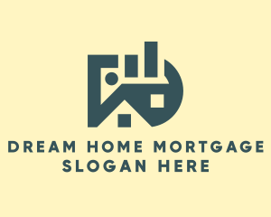 Housing Mortgage Letter D logo