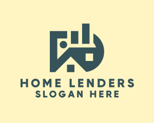 Housing Mortgage Letter D logo