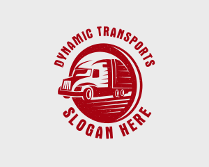 Cargo Truck Forwarding logo design