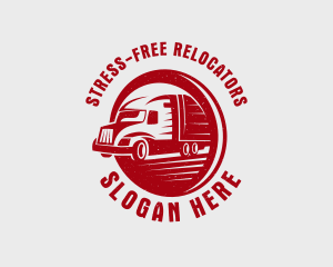 Cargo Truck Forwarding logo design