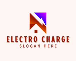 Electric Bolt House logo design