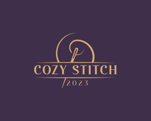 Handicraft Needle Sewing logo design