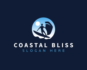 Beach Foil Surfing logo