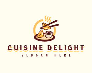 Dumpling Asian Cuisine logo design