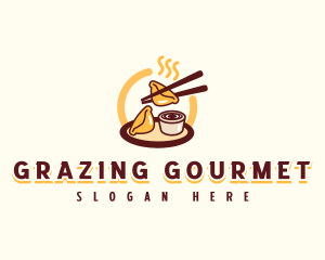 Dumpling Asian Cuisine logo design