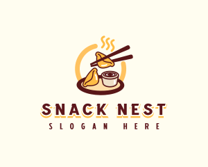 Dumpling Asian Cuisine logo design