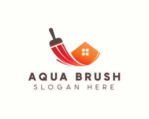 Paint Brush Renovation logo design