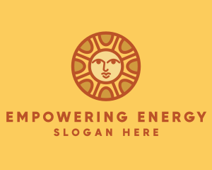 Solar Summer Sun logo design