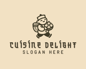 Dumpling Chef Dining logo design