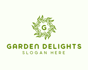 Herbal Wellness Garden logo design