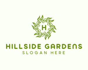 Herbal Wellness Garden logo design