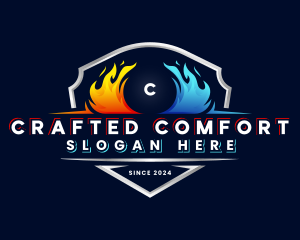 Thermal Air Conditioning logo design