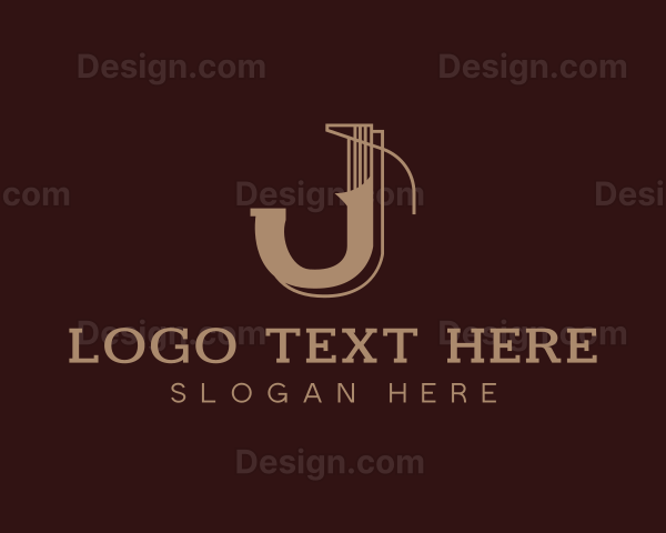 Luxury Business Letter J Logo