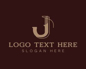 Luxury Business Letter J logo