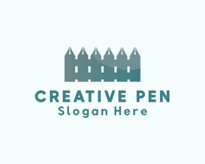 Pen Backyard Fence logo design