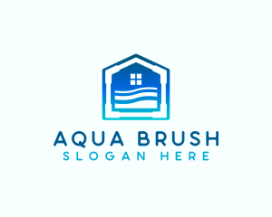 House Water Plumbing logo design