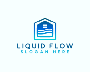 House Water Plumbing logo design