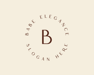 Wellness Luxury Salon Spa logo design