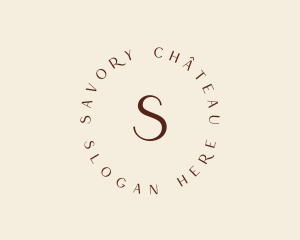 Wellness Luxury Salon Spa logo design