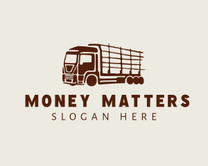 Farm Logistic Truck Logo