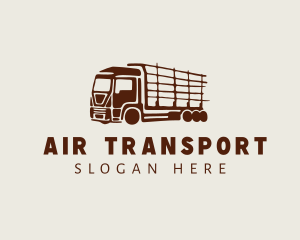 Farm Logistic Truck logo design