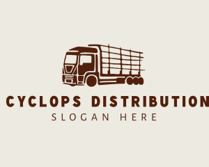 Farm Logistic Truck logo design