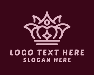 Tiara - Luxury Pageant Tiara logo design