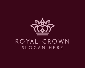 Luxury Pageant Tiara  logo design