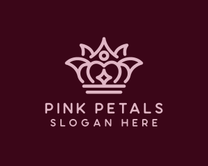 Luxury Pageant Tiara  logo design