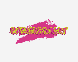 Graffiti Paint Art logo design