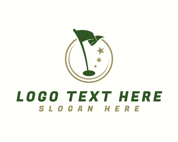 Hole logo example 3