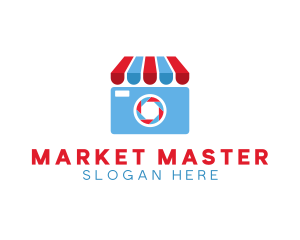 Camera Photography Market logo design