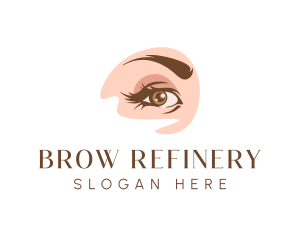 Fashion Makeup Eyebrow  logo