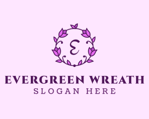 Pink Feminine Flower logo design