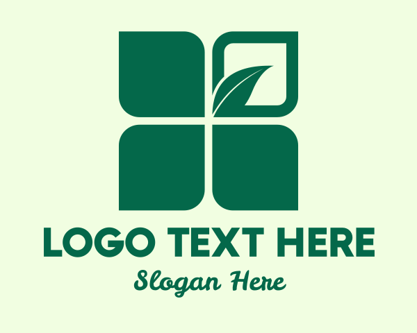 Environment Friendly logo example 1